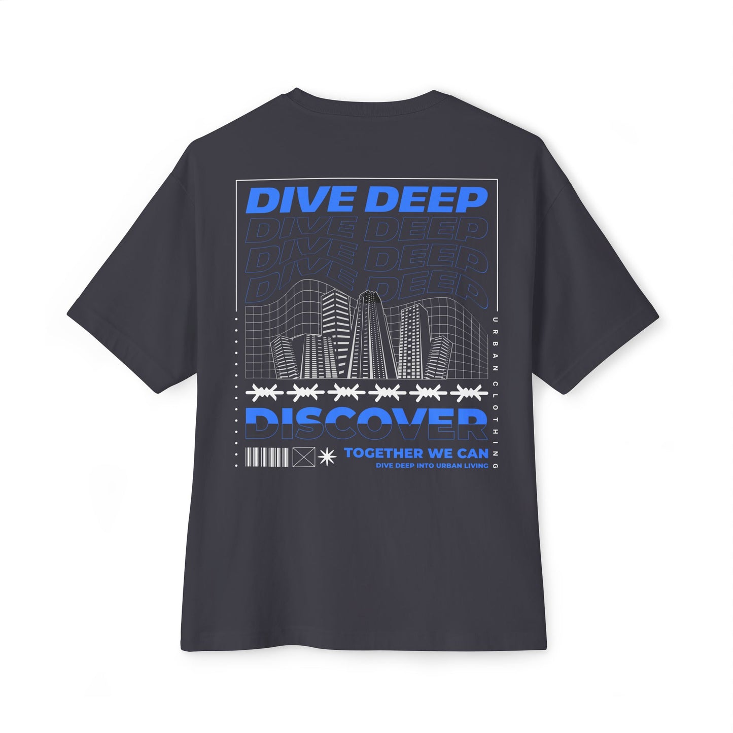 Dive Deep Streetwear Oversized Tee