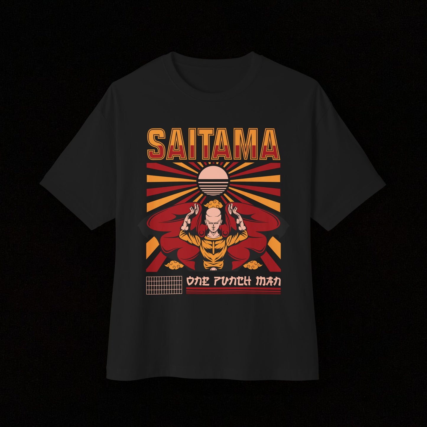 Saitama One Punch Man Oversized Tee