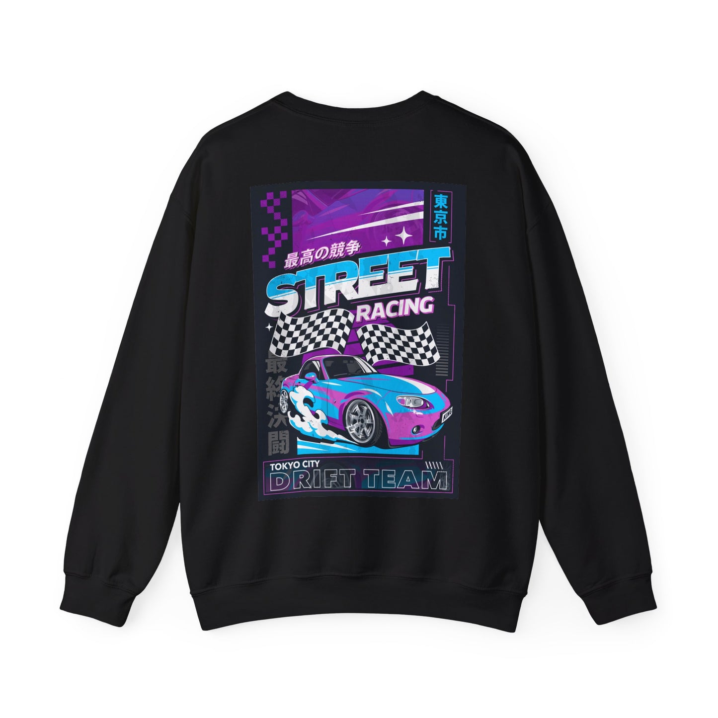 Tokyo Street Racing Crewneck Sweatshirt