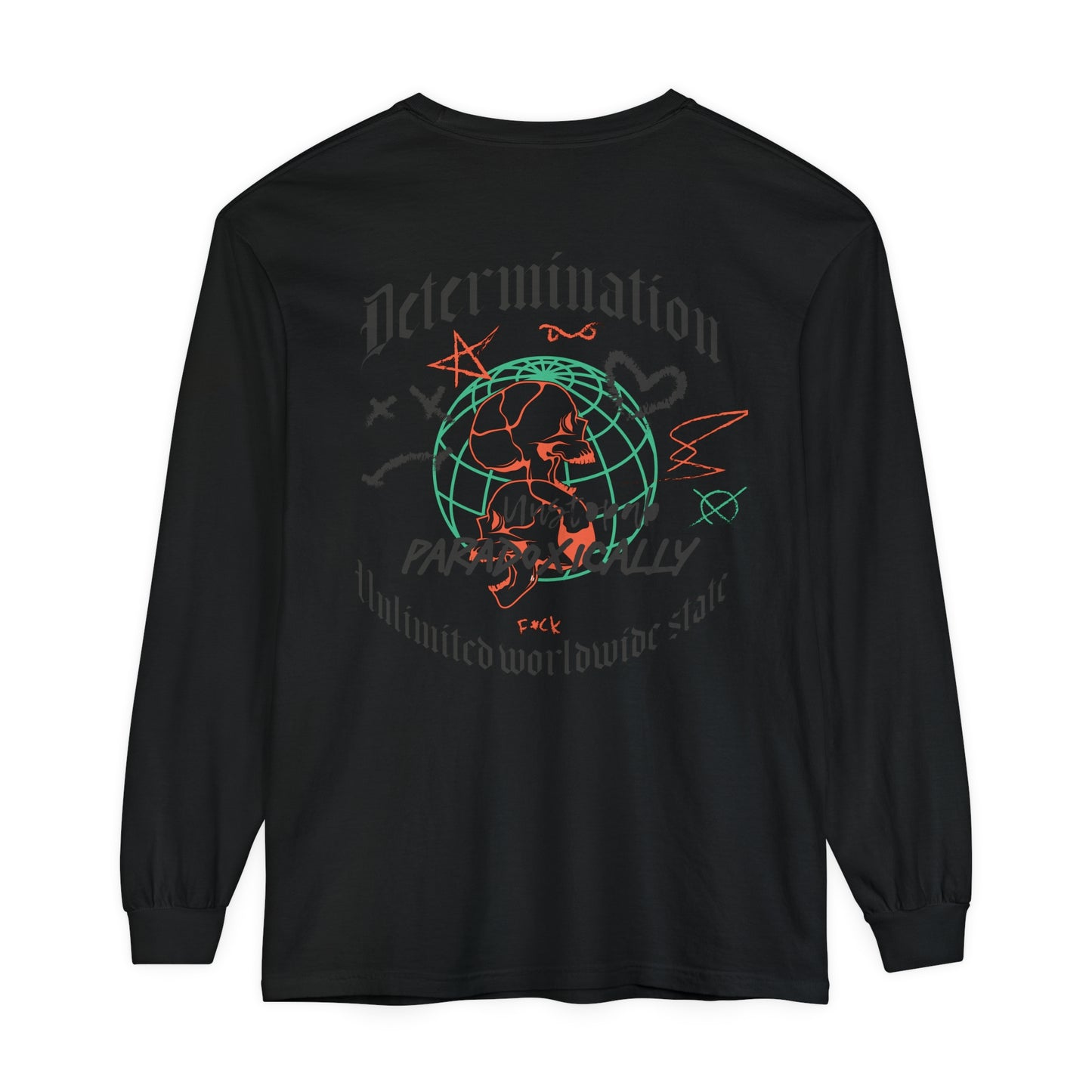 Determination Streetwear Long Sleeve T-Shirt