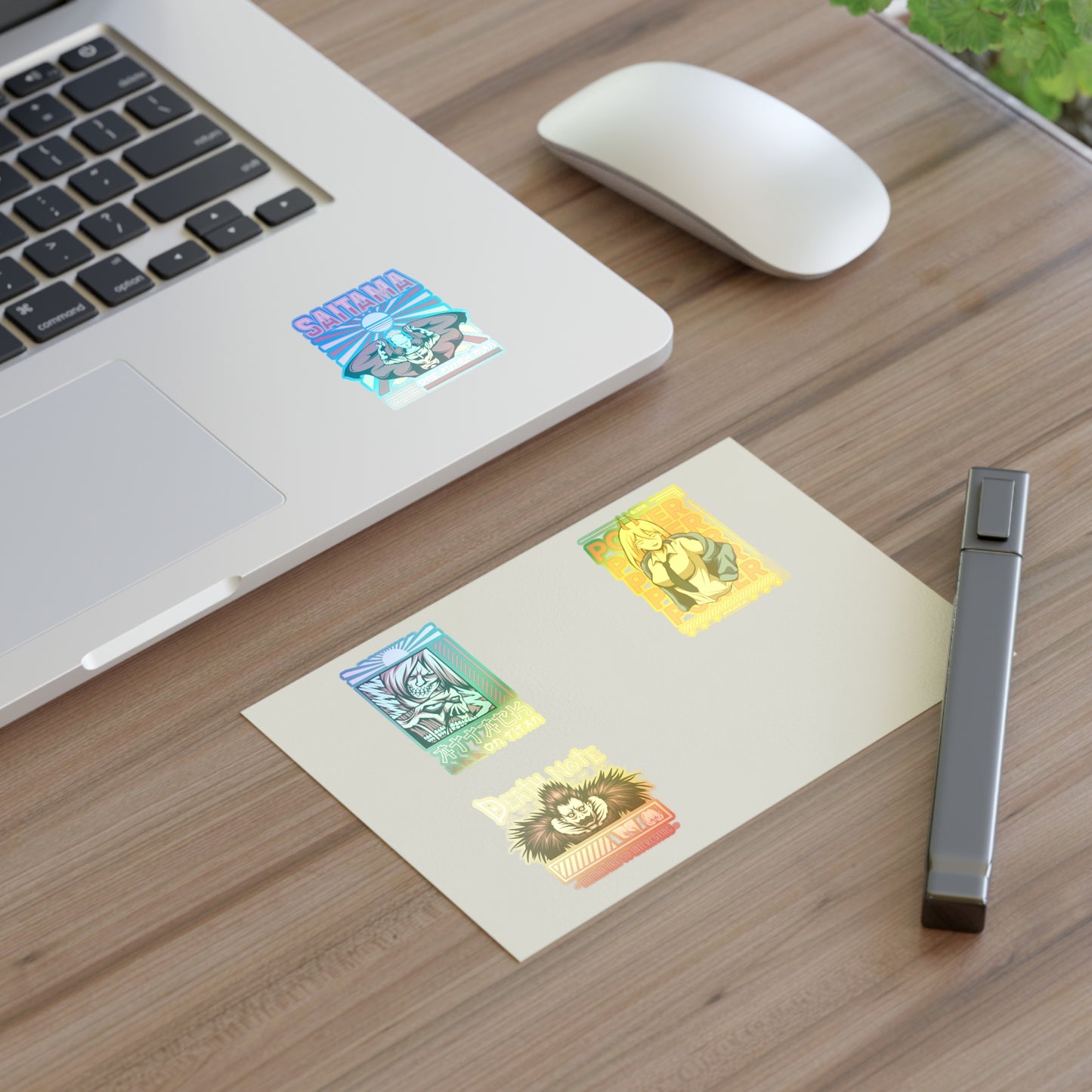 Holographic Anime Sticker Sheets