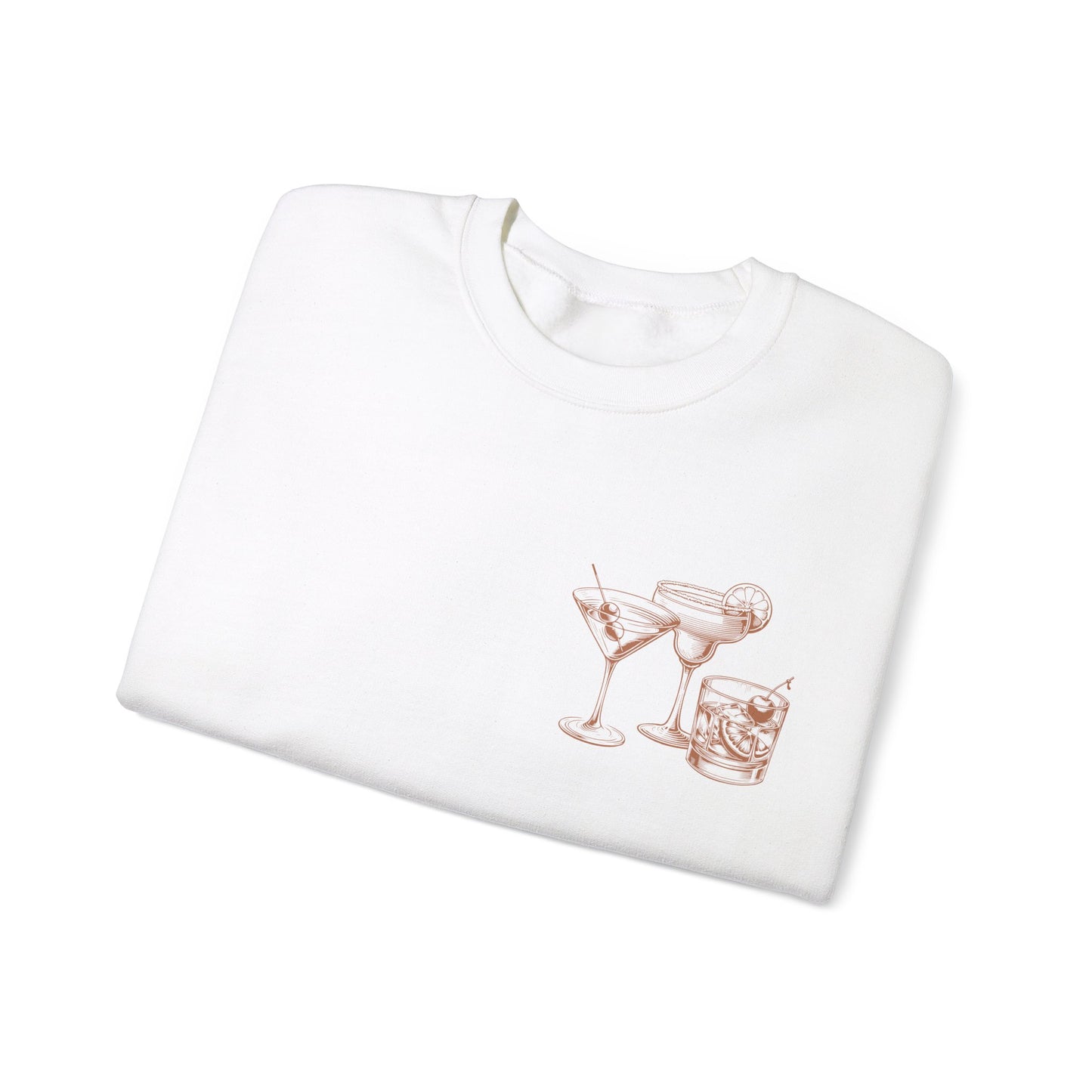 Summer Babe Cocktail Club Crewneck Sweatshirt
