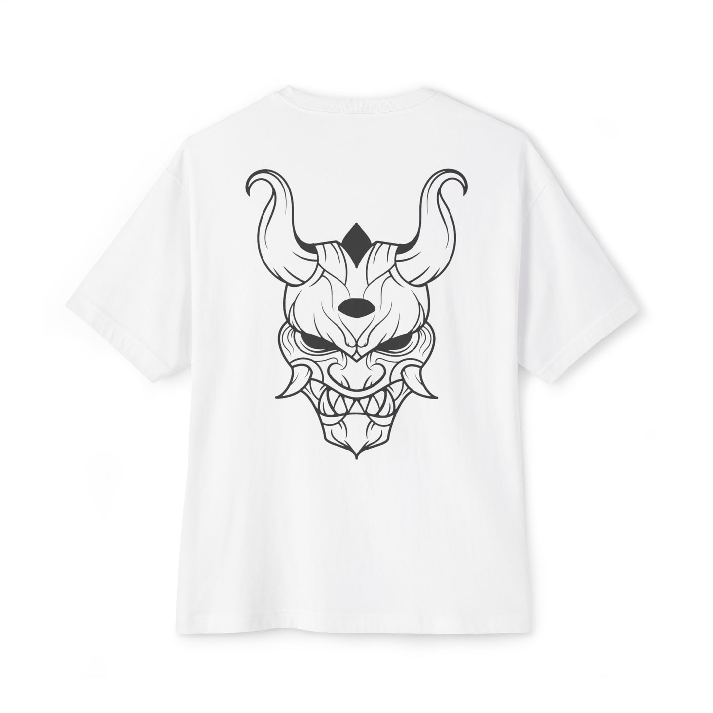 Demon Mask Unisex Oversized Tee