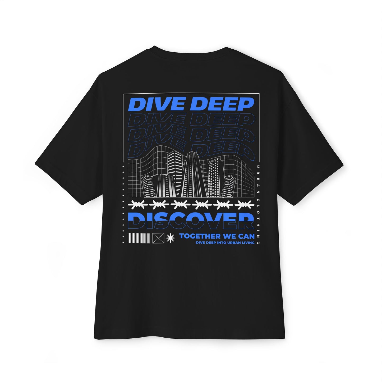 Dive Deep Streetwear Oversized Tee