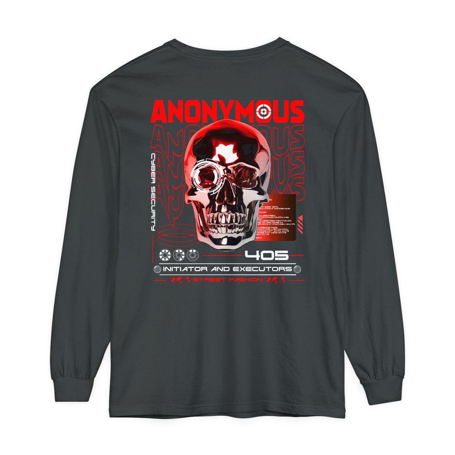 Anonymous Streetwear Long Sleeve T-Shirt