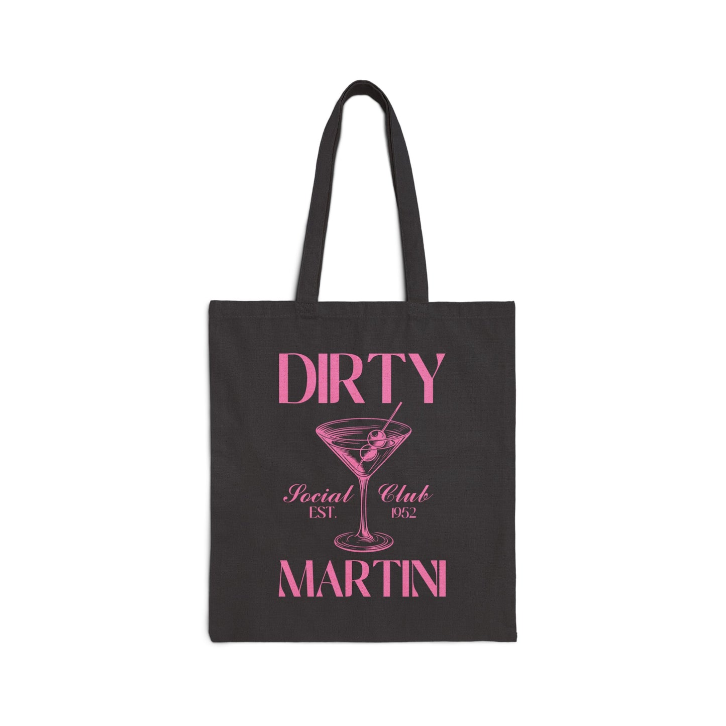 Dirty Martini Cotton Canvas Tote Bag