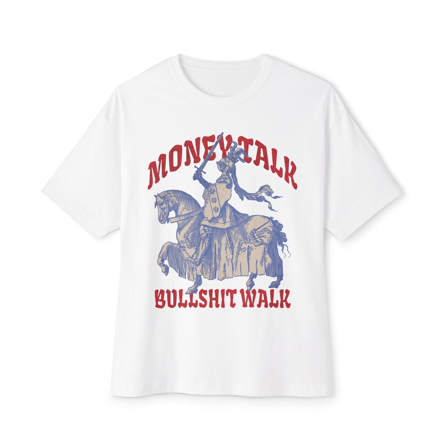 Money Talk Streetwear Oversized Tee