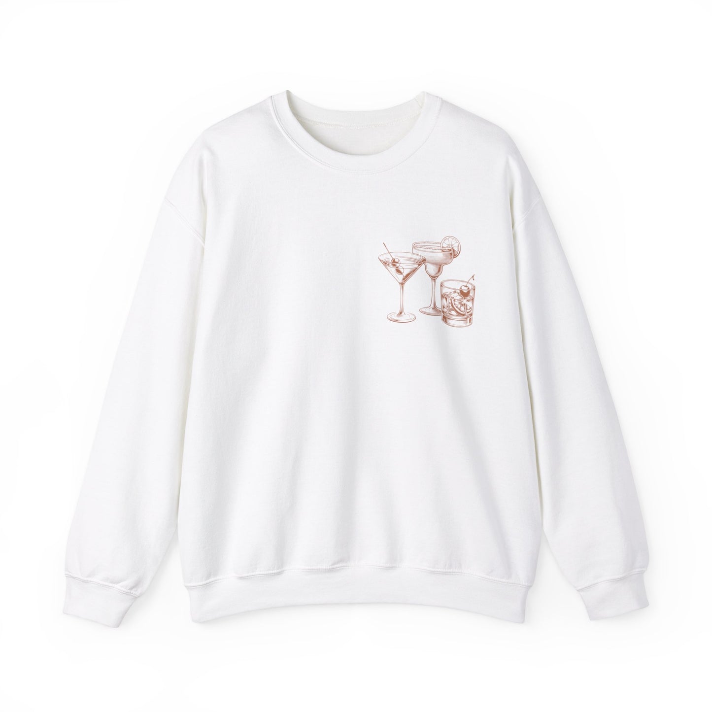 Summer Babe Cocktail Club Crewneck Sweatshirt