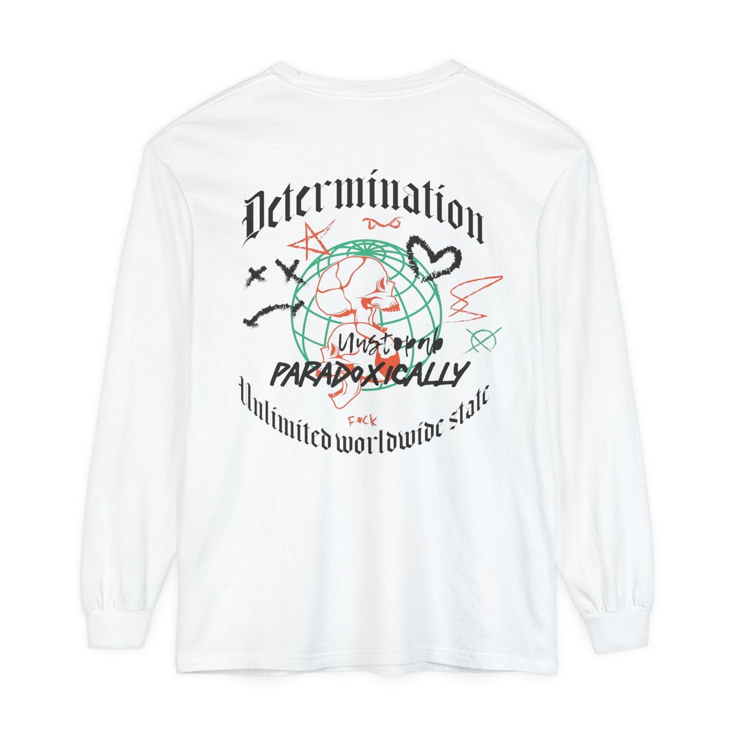 Determination Streetwear Long Sleeve T-Shirt