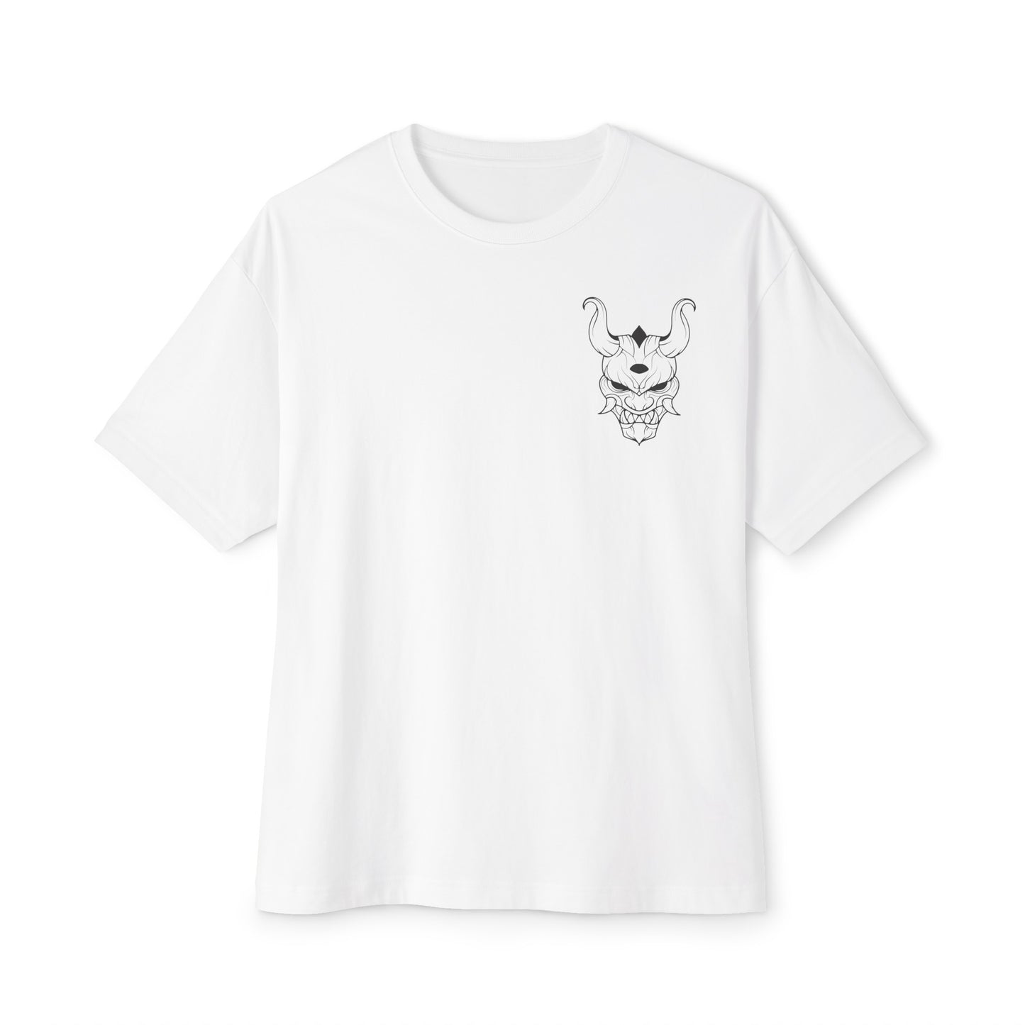 Demon Mask Unisex Oversized Tee