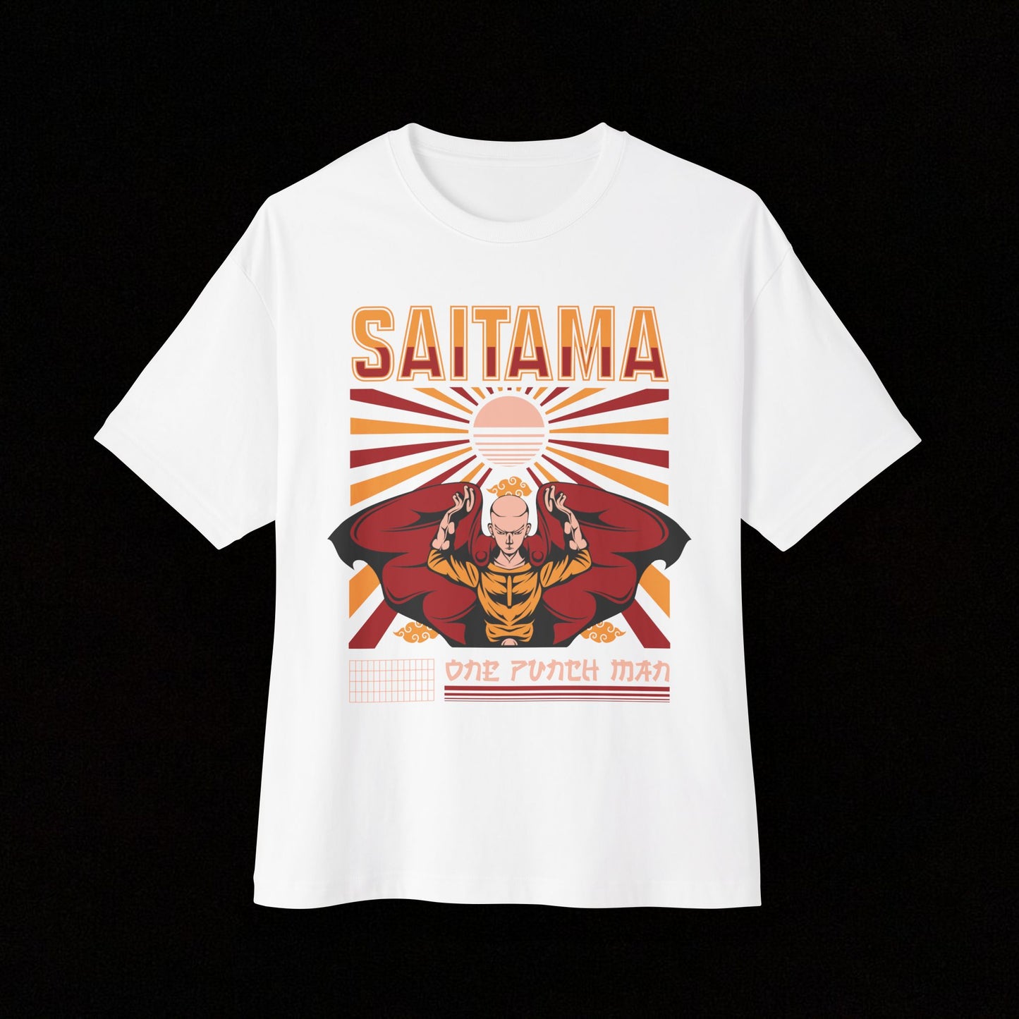 Saitama One Punch Man Oversized Tee