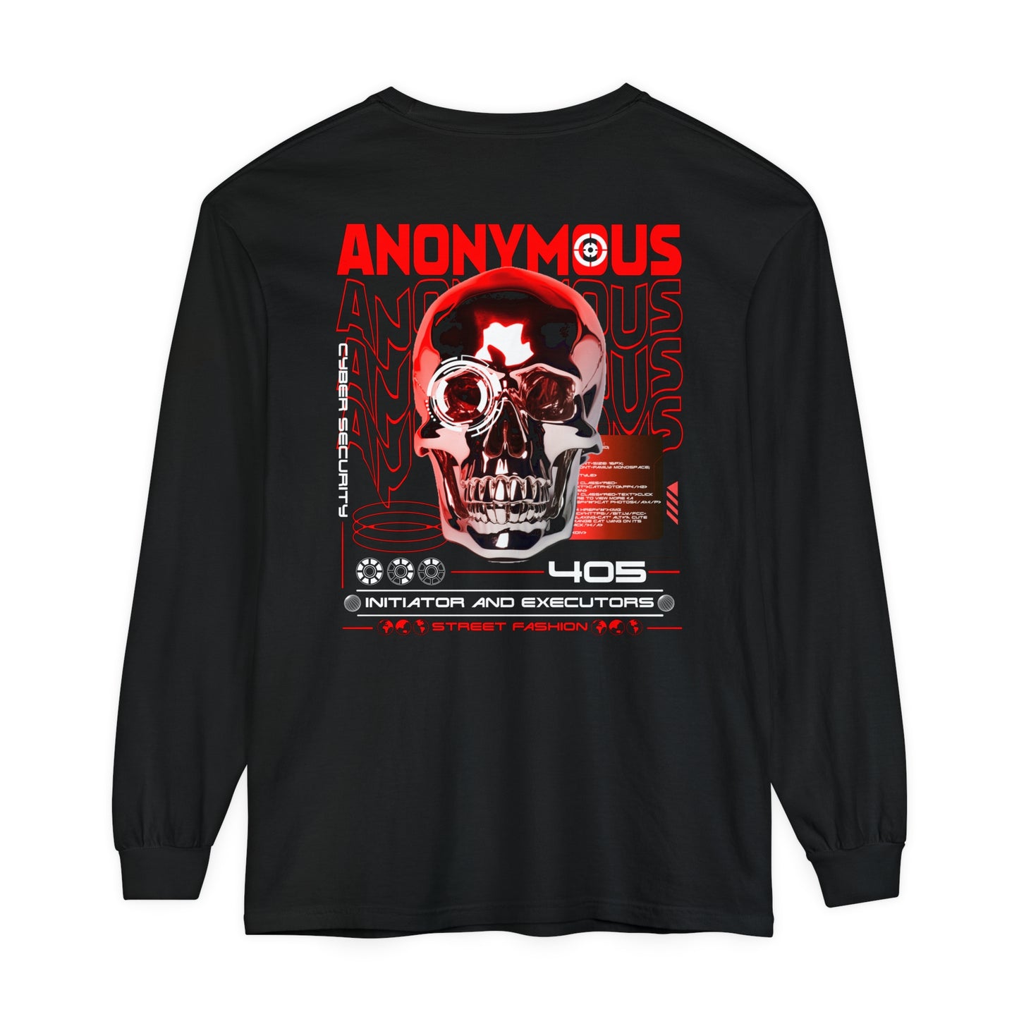 Anonymous Streetwear Long Sleeve T-Shirt