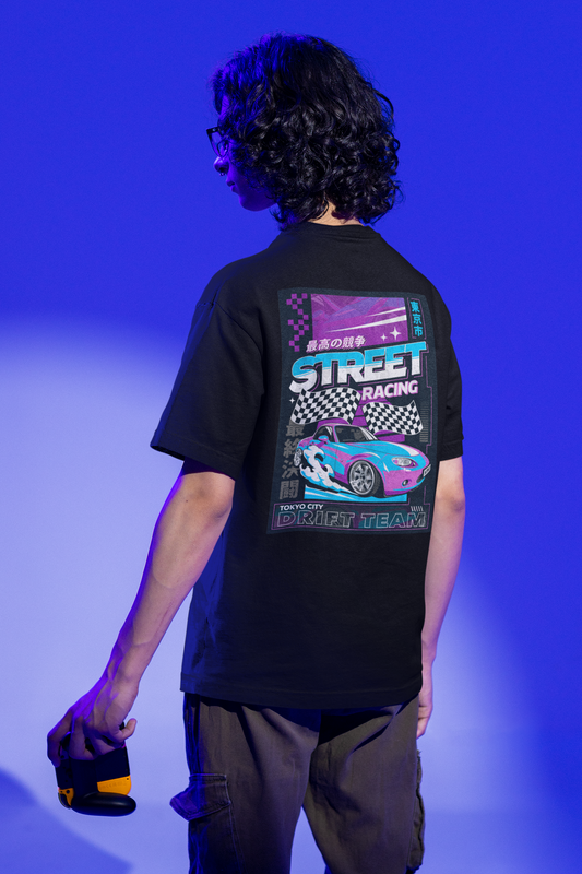 Tokyo Street Racing Oversized Tee