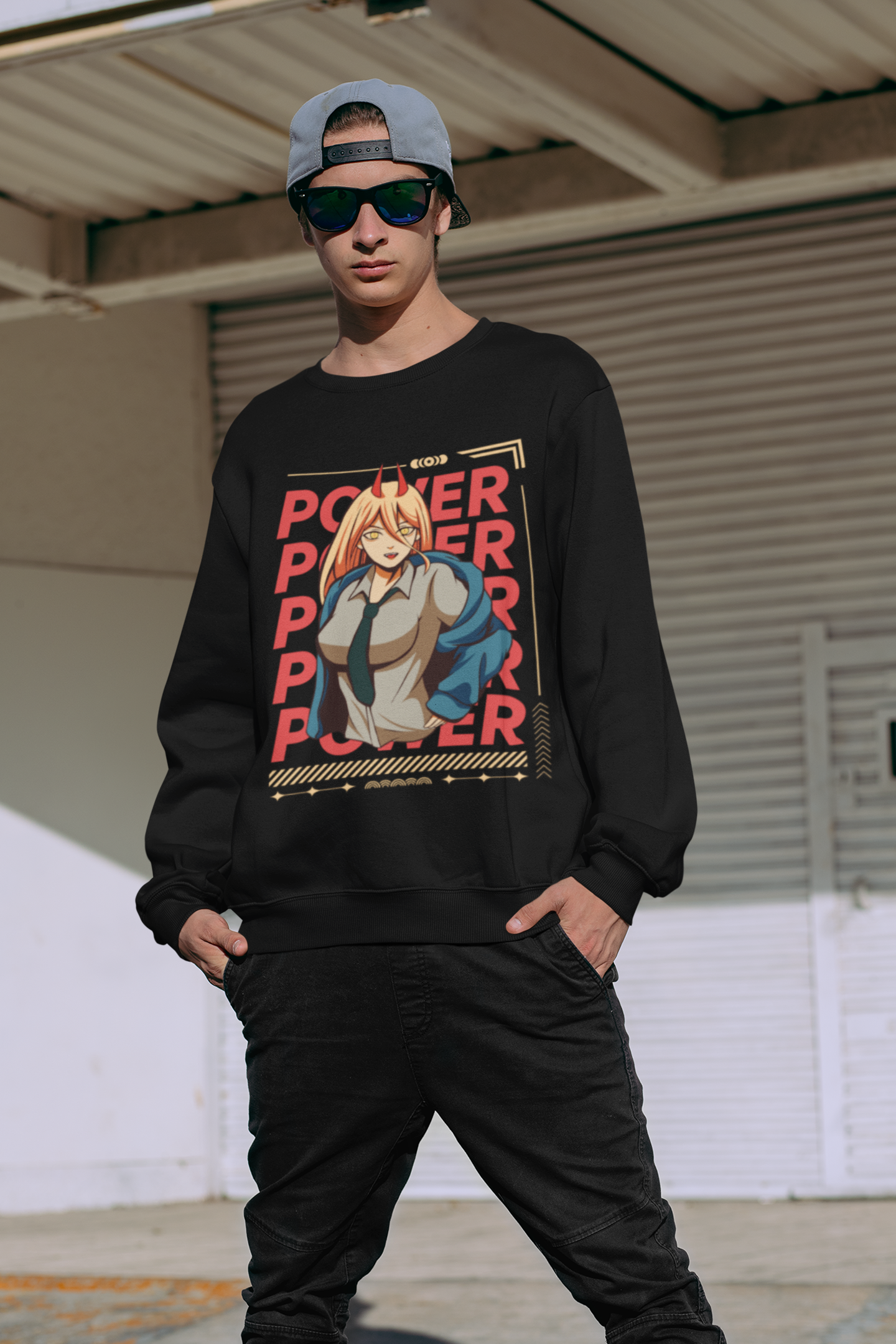 Power Anime Sweatshirt