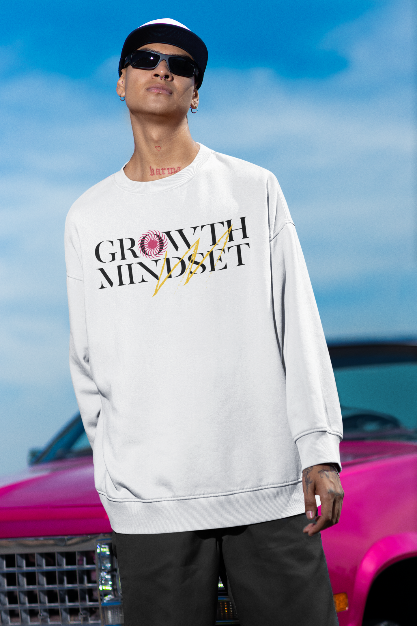 Growth Mindset Streetwear Long Sleeve T-Shirt